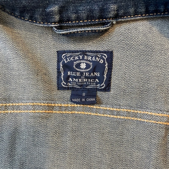 Lucky Brand jean jacket - Picture 3 of 3
